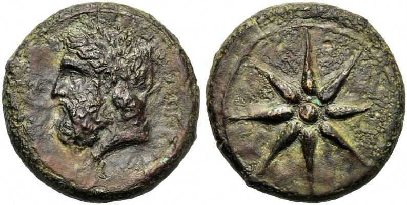Sicily, Timoleon (344-336), Dilitron, Syracuse, c. 344-336 BC AE (g 29,04 mm 30 ...