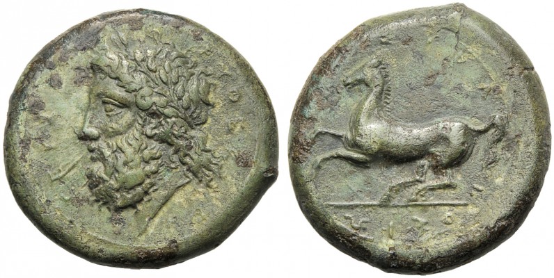 Sicily, Timoleon and Third Democracy (344-317), Dilitron, Syracuse, c. 344-317 B...