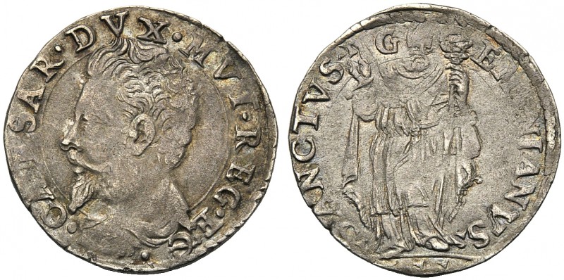 Italy, Modena, Cesare d’Este (1597-1628), Giorgino, 1597-1628 AR (g 2,55 mm 23 h...