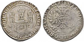 Hamburg
Taler 1624. Ähnlich wie vorher, jedoch ohne Jahreszahl zwischen den Türmen sowie Titulatur Kaiser Ferdinand II. Gaed. 426 (ungenau), Dav. 536...