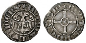 Lübeck
Witten o.J. (nach dem Rezess von 1379). Doppelköpfiger Adler / Kreuz, in der Mitte Ring mit Stern. Behrens 48, Slg. Dummler 47ff, Jesse 361. 1...