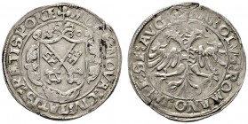 Regensburg
10 Kreuzer (Zehner) 1530. Verzierter Stadtschild, darüber die Jahreszahl / Gekrönter Doppeladler mit Brustschild sowie Titulatur Kaiser Ka...