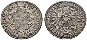 Ulm
1/2 Guldentaler zu 30 Kreuzer 1606 -Nürnberg-. Stempel von Hans Kastenbein. Ähnlich wie vorher. Nau 62, Binder 47, Slg. Wurster -. 12,11 g
sehr ...