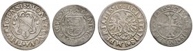 Zürich
Lot (2 Stücke): Dicken 1621 und Batzen 1621 (DT 1086b, 1097a).
sehr schön bzw. fast sehr schön