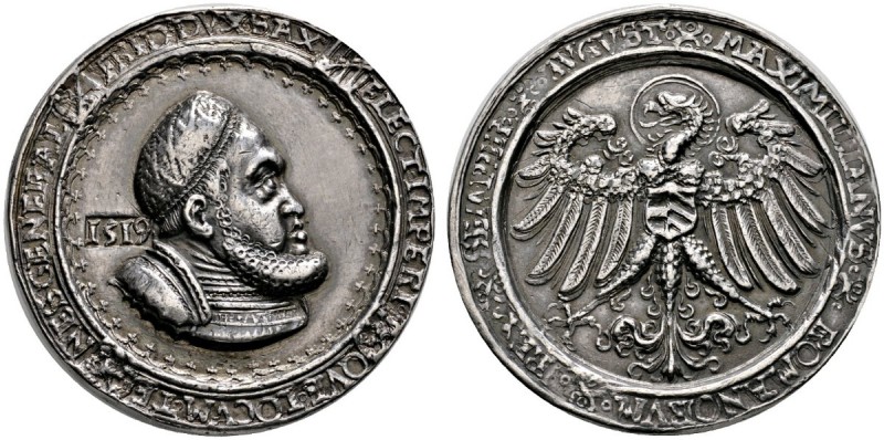 SACHSEN - Ernestinische Linie, im Besitz der Kurwürde bis 1547
Doppelter Gulden...