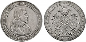 PFALZ-BAYERN
Johann II. von Pfalz-Zweibrücken 1604-1635. Taler 1612 -Heidelberg-. Geharnischtes und drapiertes Brustbild nach rechts / Gekrönter, dop...