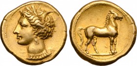 North Africa, Carthage EL Stater.