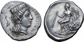 Sicily, Thermai Himerensis AR Didrachm
