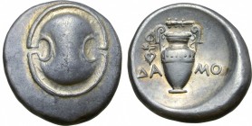 Boeotia, Thebes AR Stater.