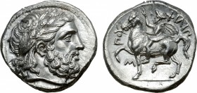 Kingdom of Macedon, Philip II AR Tetradrachm.
