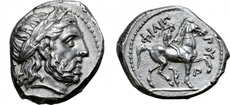Kingdom of Macedon, Philip III Arrhidaios AR Tetradrachm. In the types of Philip...