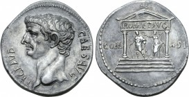Claudius I AR Cistophorus of uncertain mint, Asia Minor.