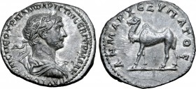 Trajan AR Drachm of Bostra, Arabia.