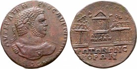 Caracalla Æ Medallion of Pergamum, Mysia.