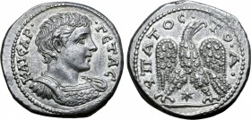 Geta, as Caesar, AR Tetradrachm of Laodicea ad Mare, Seleucis and Pieria.