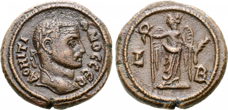 Domitius Domitianus BI Tetradrachm of Alexandria, Egypt. Dated RY 2 = AD 297/8. ...