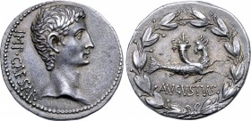 Augustus AR Cistophoric Tetradrachm.
