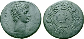 Augustus Ӕ Sestertius.
