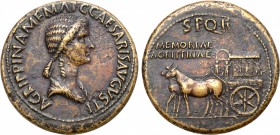 Agrippina I (mother of Caligula) Æ Sestertius.