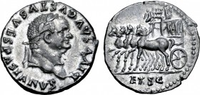 Divus Vespasian AR Denarius.