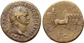 Titus, as Caesar, Æ Sestertius.