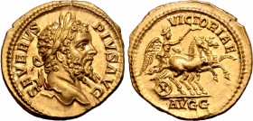 Septimius Severus AV Aureus.