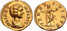 Julia Domna (wife of S. Severus) AV Aureus.
