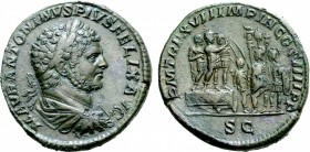 Caracalla Æ Sestertius.