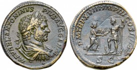 Caracalla Æ Sestertius.