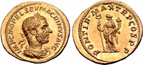 Macrinus AV Aureus.