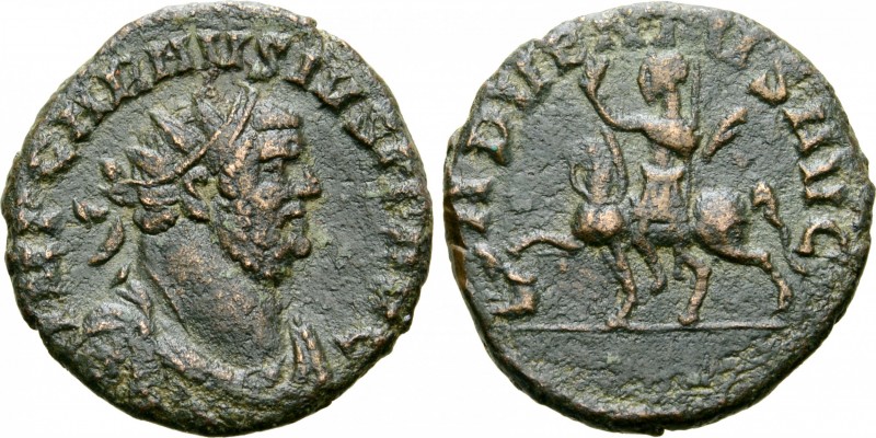 Carausius BI Radiate. London, no mint mark, AD 287-290. IMP CARAVSIVS P F AVG, r...