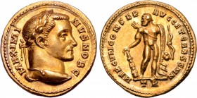 Maximinus II, as Caesar, AV Aureus