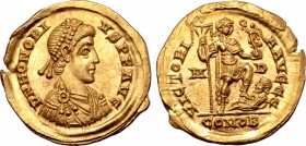 Honorius AV Solidus.