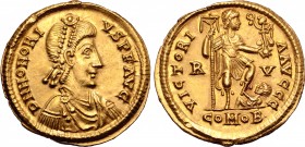 Honorius AV Solidus.