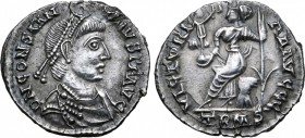 Constantine III AR Siliqua.