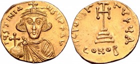 Justinian II AV Solidus.