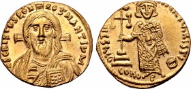 Justinian II AV Solidus.
