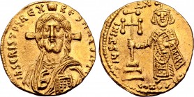 Justinian II AV Solidus.
