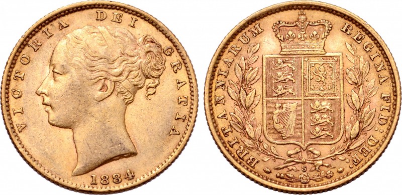 Australia, British Colonial. Victoria (1837-1901) AV Sovereign. Sydney mint, 188...