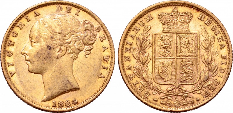Australia, British Colonial. Victoria (1837-1901) AV Sovereign. Sydney mint, 188...