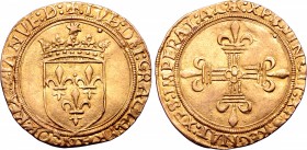 France, Kingdom. Louis XII le Père du Peuple (the father of the people) AV Écu d'or au soleil.