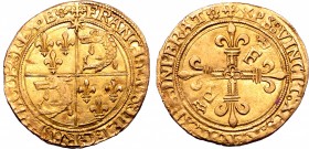 France, Kingdom. François I le Restaurateur des Lettres (the Restorer of Letters) AV Écu d'or au soleil du Dauphiné.
