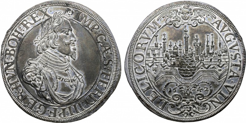 German States, Free City of Augsburg. Ferdinand III (Holy Roman Emperor, 1637-16...