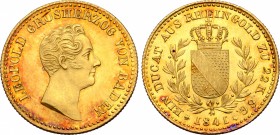 German States, Grand Duchy of Baden. Leopold I AV Dukat.