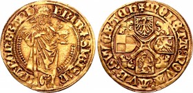 German States, Brandenberg-Franken (Markgrafschaft). Friedrich der Ältere (the Elder) and Sigismund AV Goldgulden.