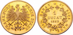 German States, Free Imperial City of Frankfurt AV Dukat.