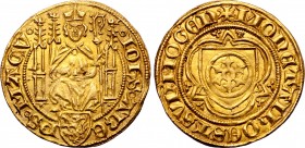 German States, Archbishopric of Mainz. Johann II von Nassau AV Goldgugen.