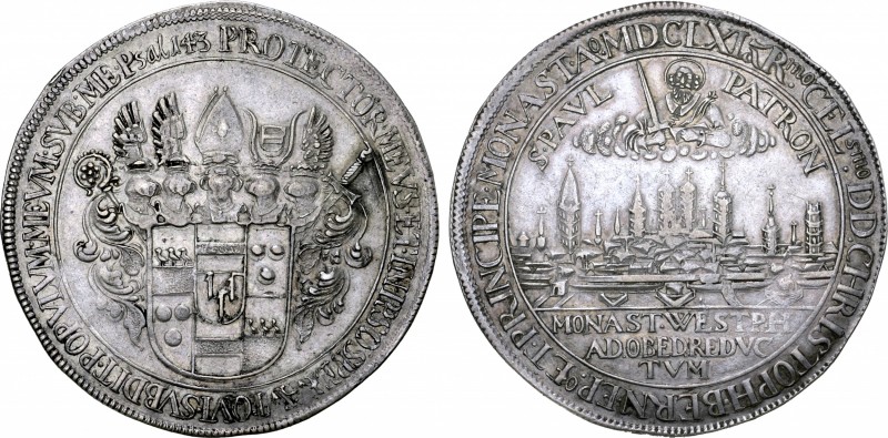 German States, Bishopric of Münster. Christoph Bernhard von Galen (1650-1678) AR...