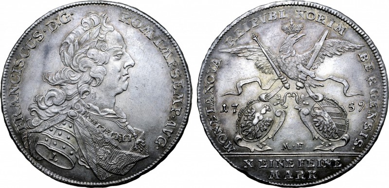 German States, Free Imperial city of Nürnberg. Franz I (Holy Roman Emperor, 1745...