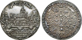 German States, City of Ulm AR 1/2 Regimentstaler.